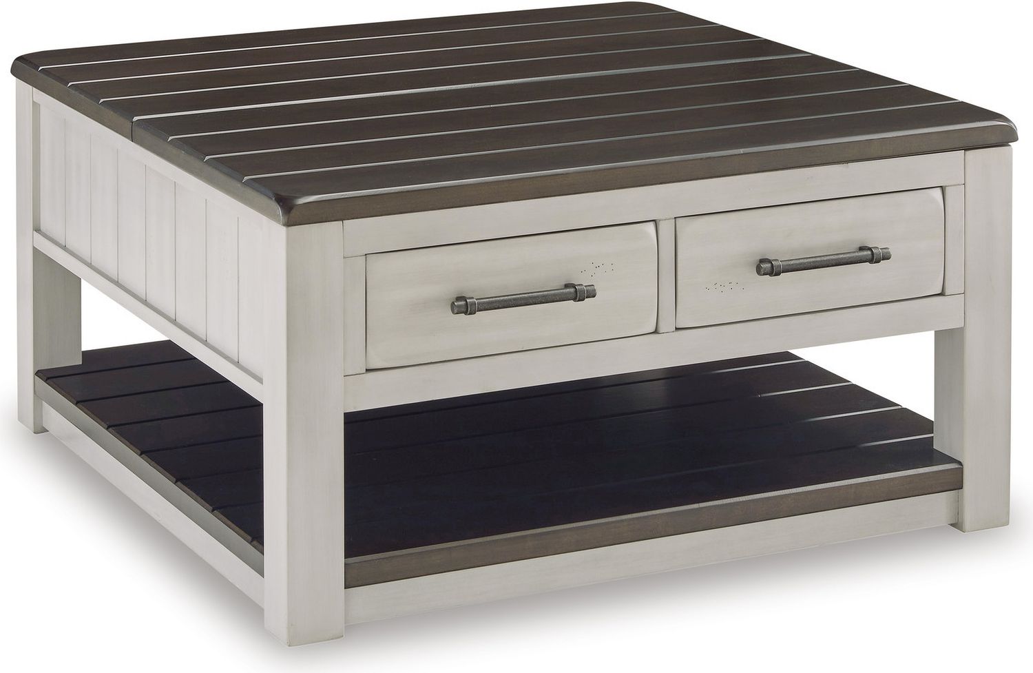 Darborn Gray/Brown Lift Top Coffee Table T79600