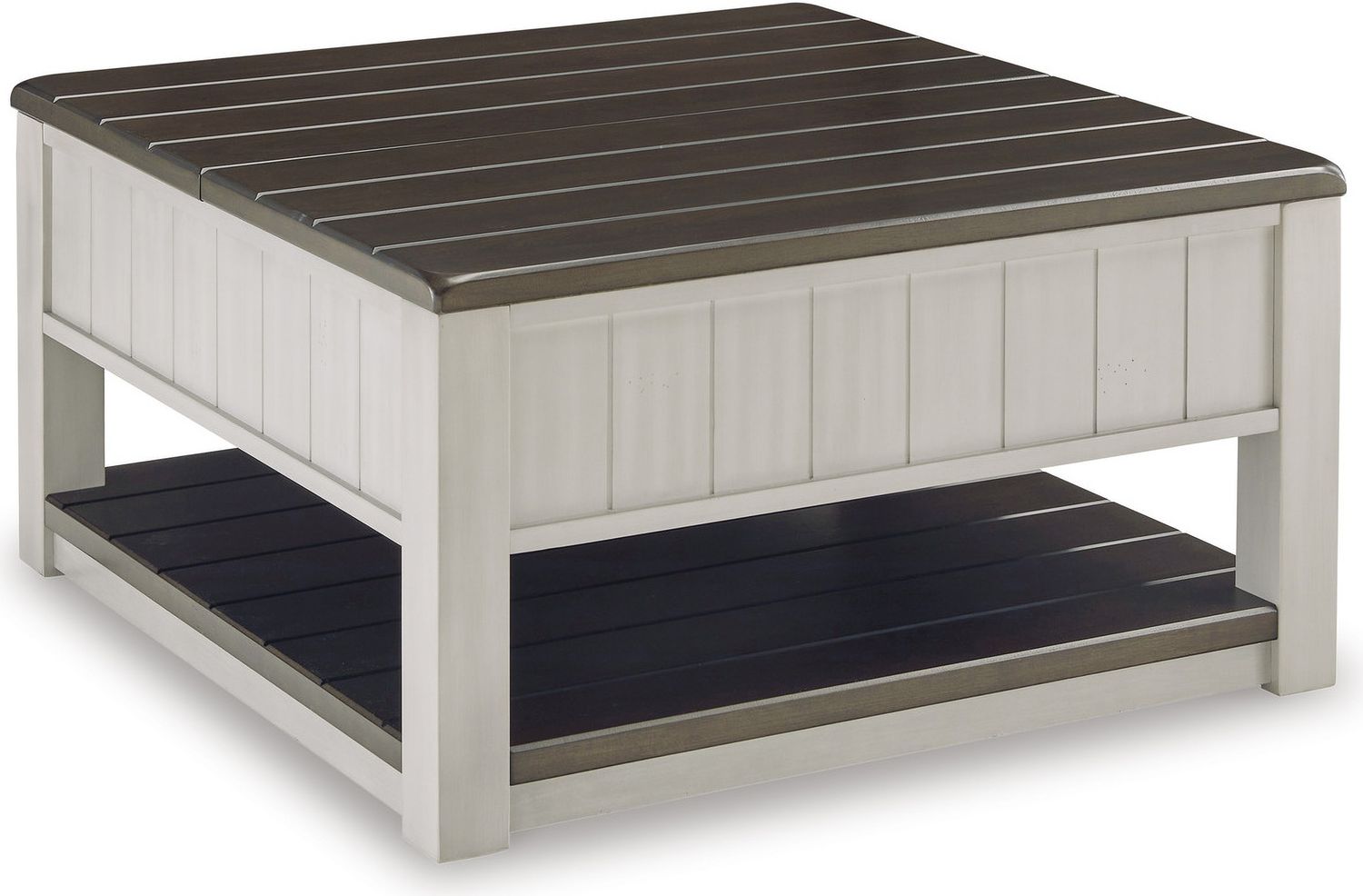 Darborn Gray/Brown Lift Top Coffee Table T79600