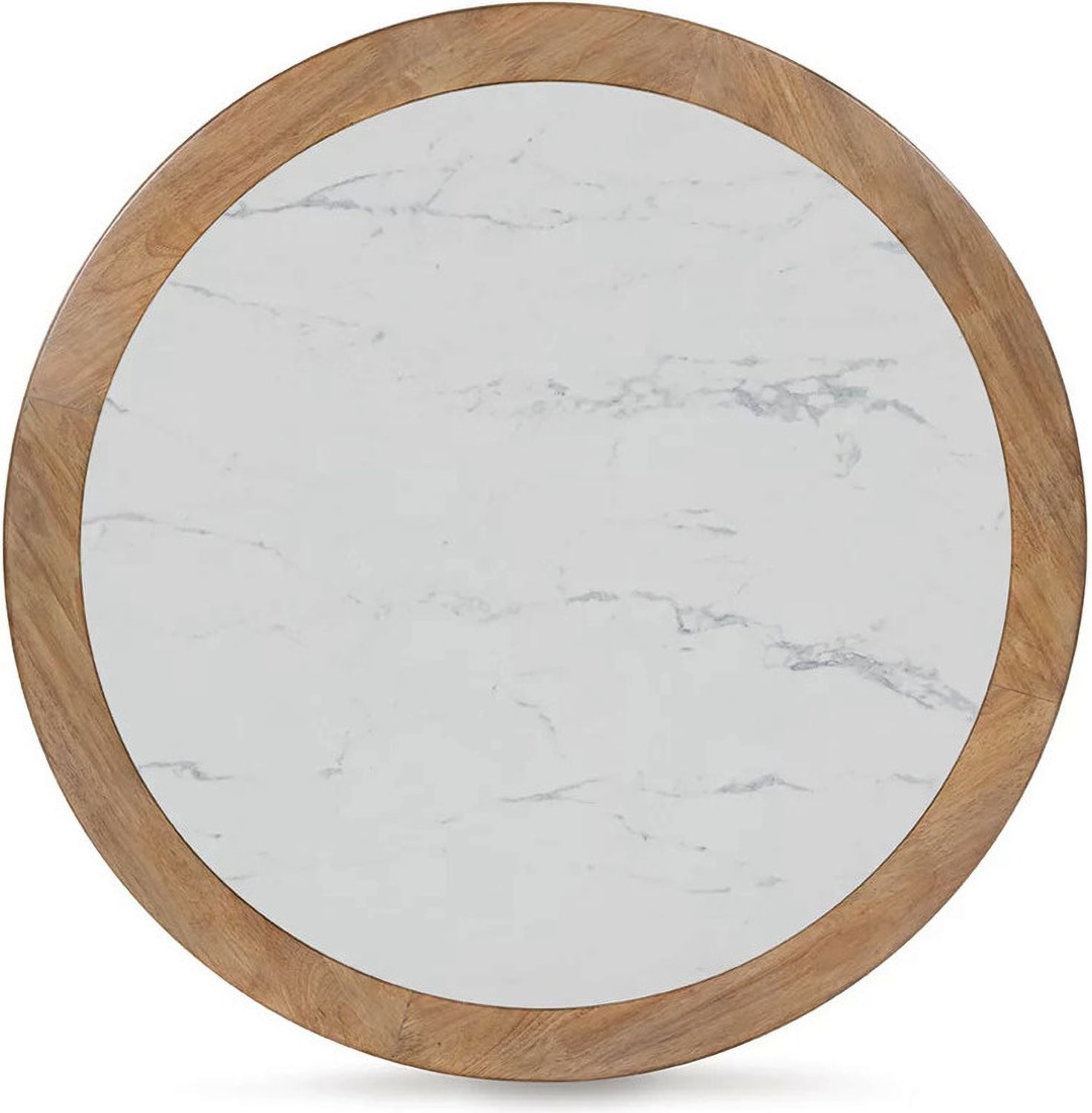 Camdill Coffee Table In Light Brown and White T8088