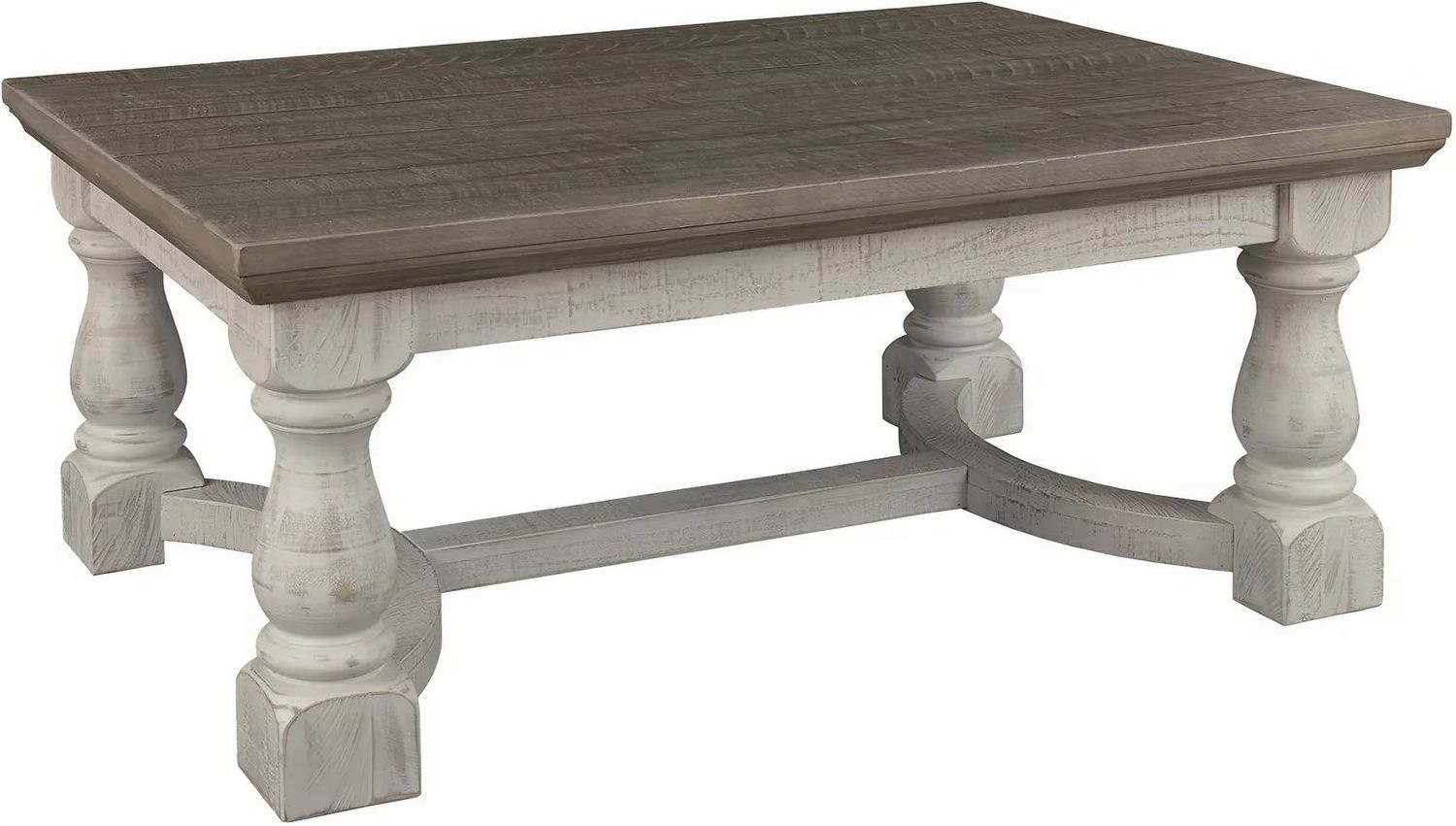 Havalance Gray and White Coffee Table T8141
