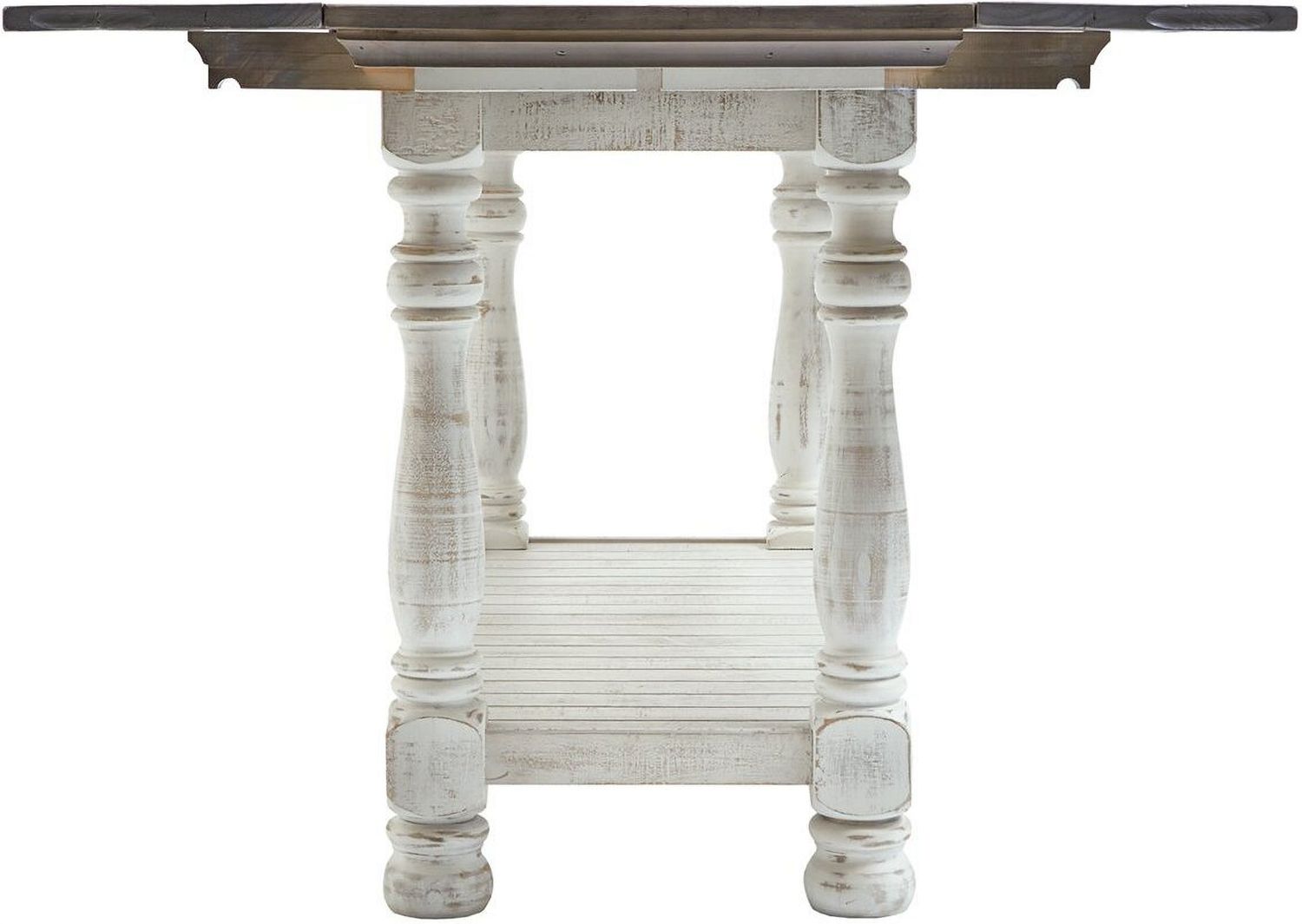 Havalance Gray and White Large Sofa Table T8144