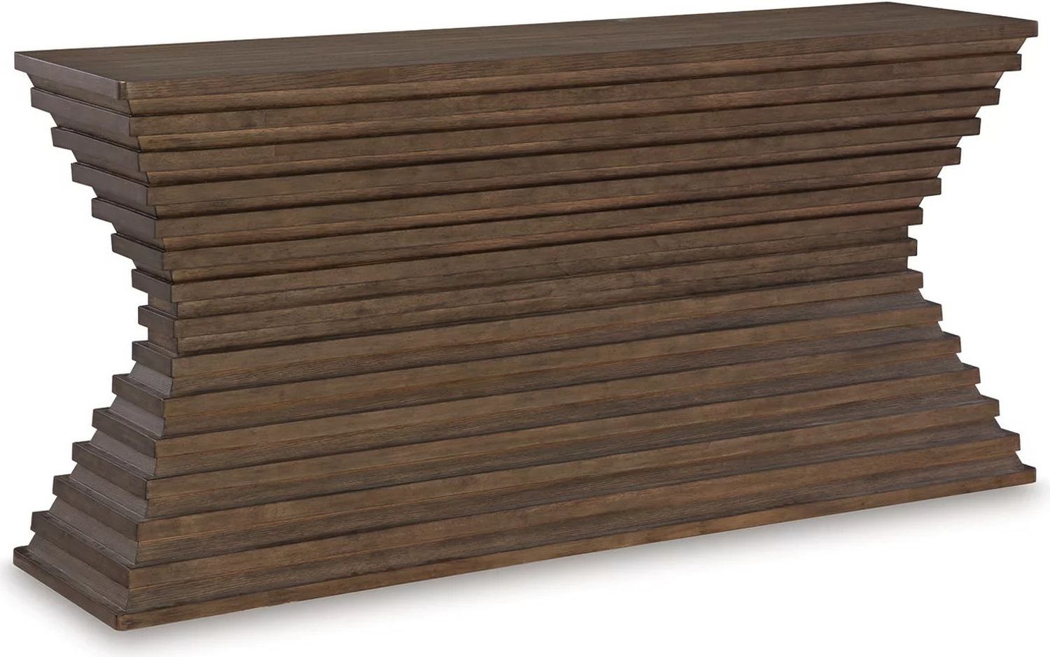 Hannodream Sofa Table In Warm Brown T8214