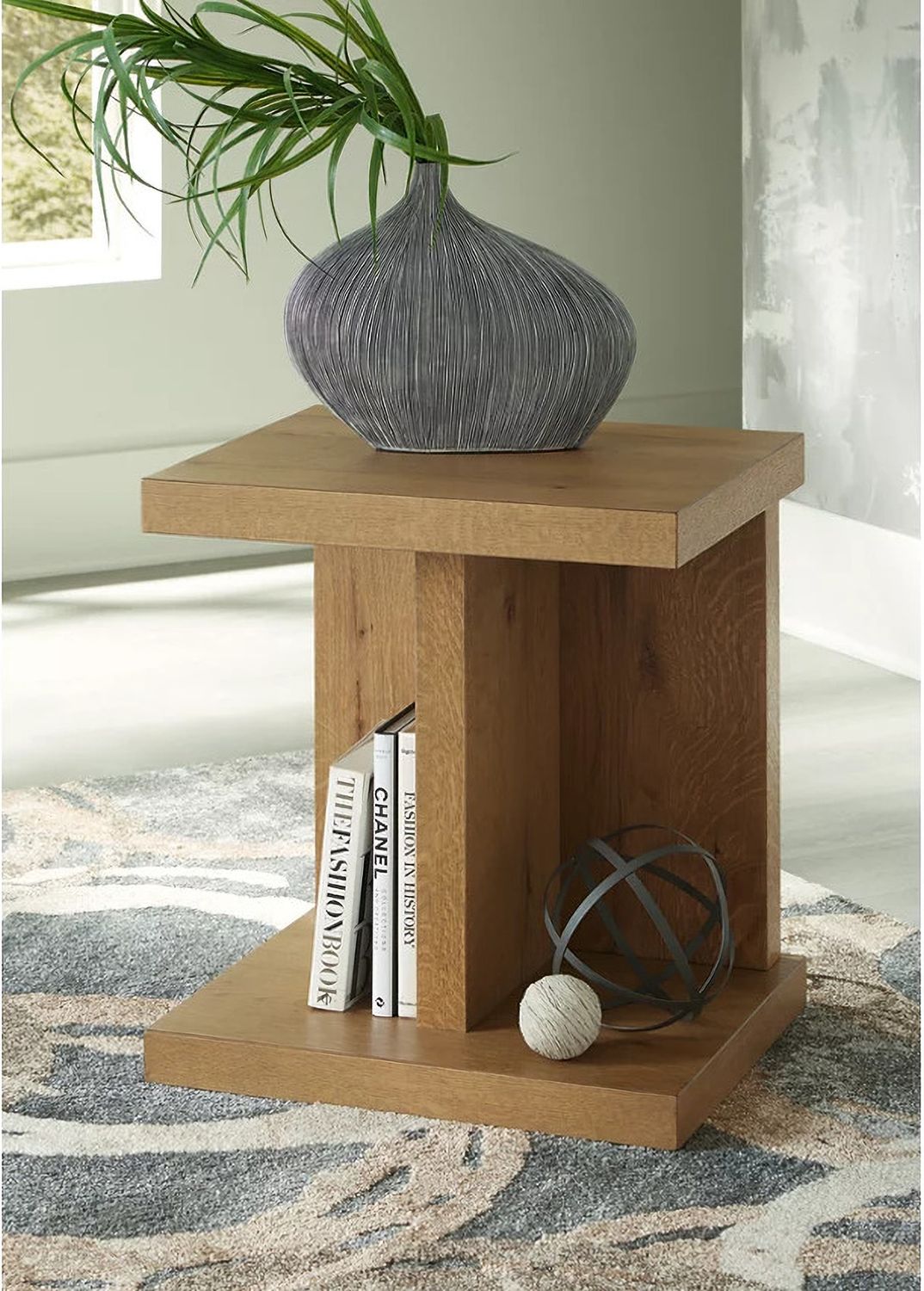 Brinstead Light Brown Chairside End Table T8397