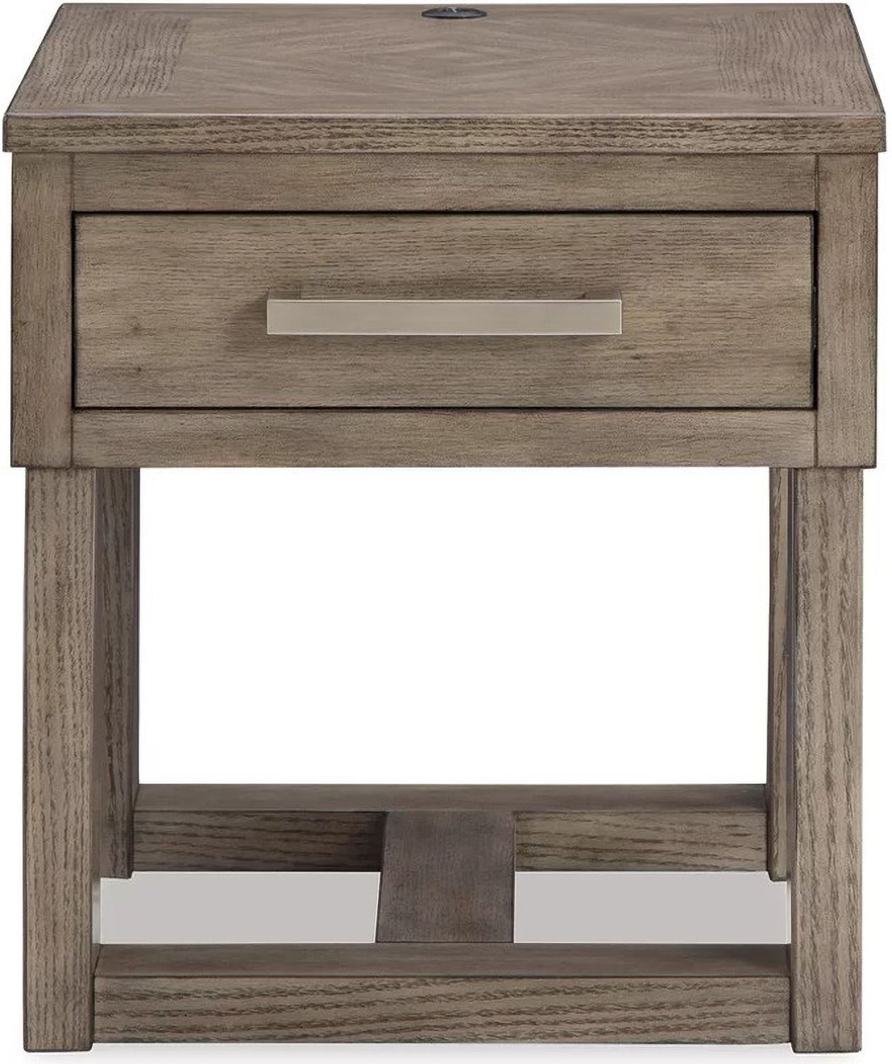 Loyaska Occasional Table Set In Grayish Brown and White T854T1