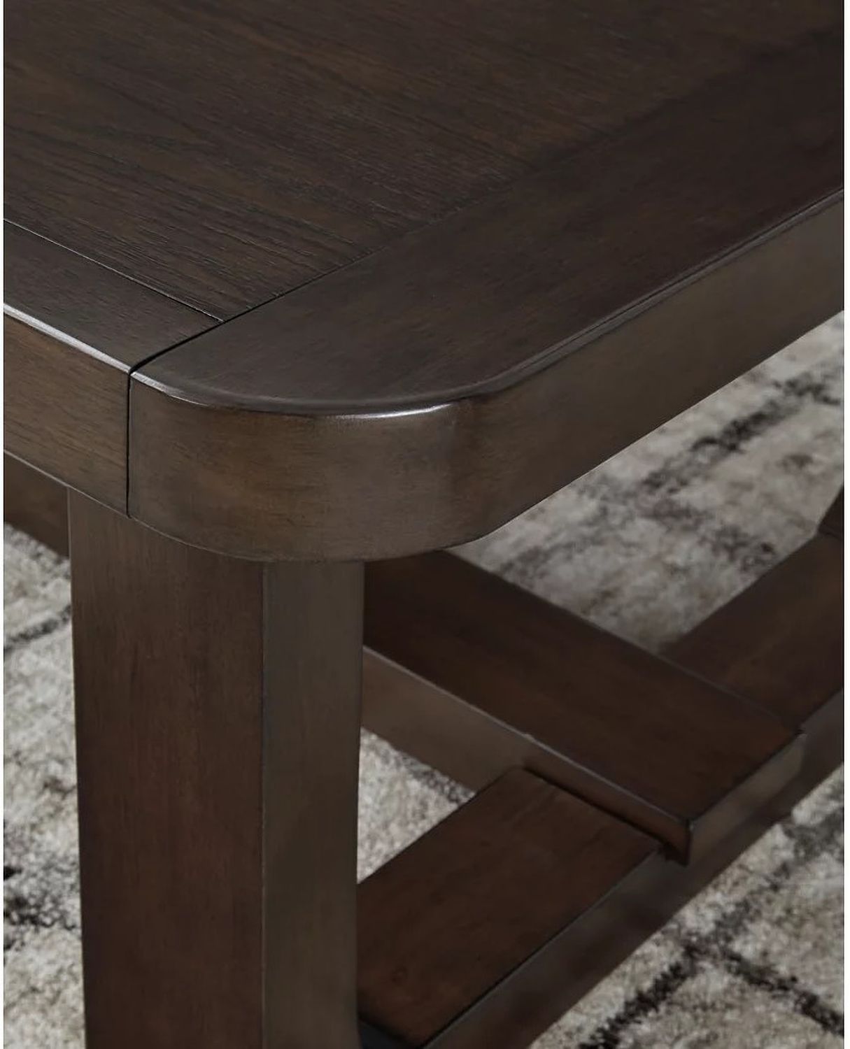 Breckington Coffee Table In Dark Brown T8561