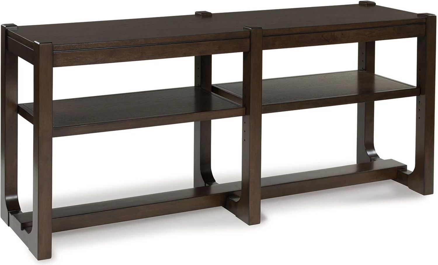 Breckington Sofa Table In Dark Brown T8564