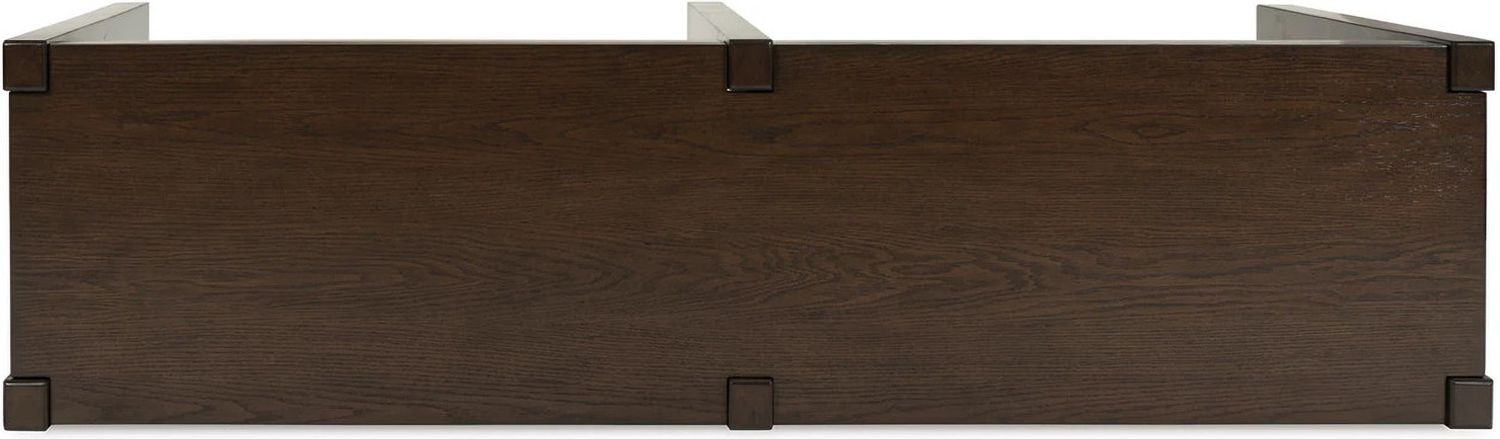 Breckington Sofa Table In Dark Brown T8564