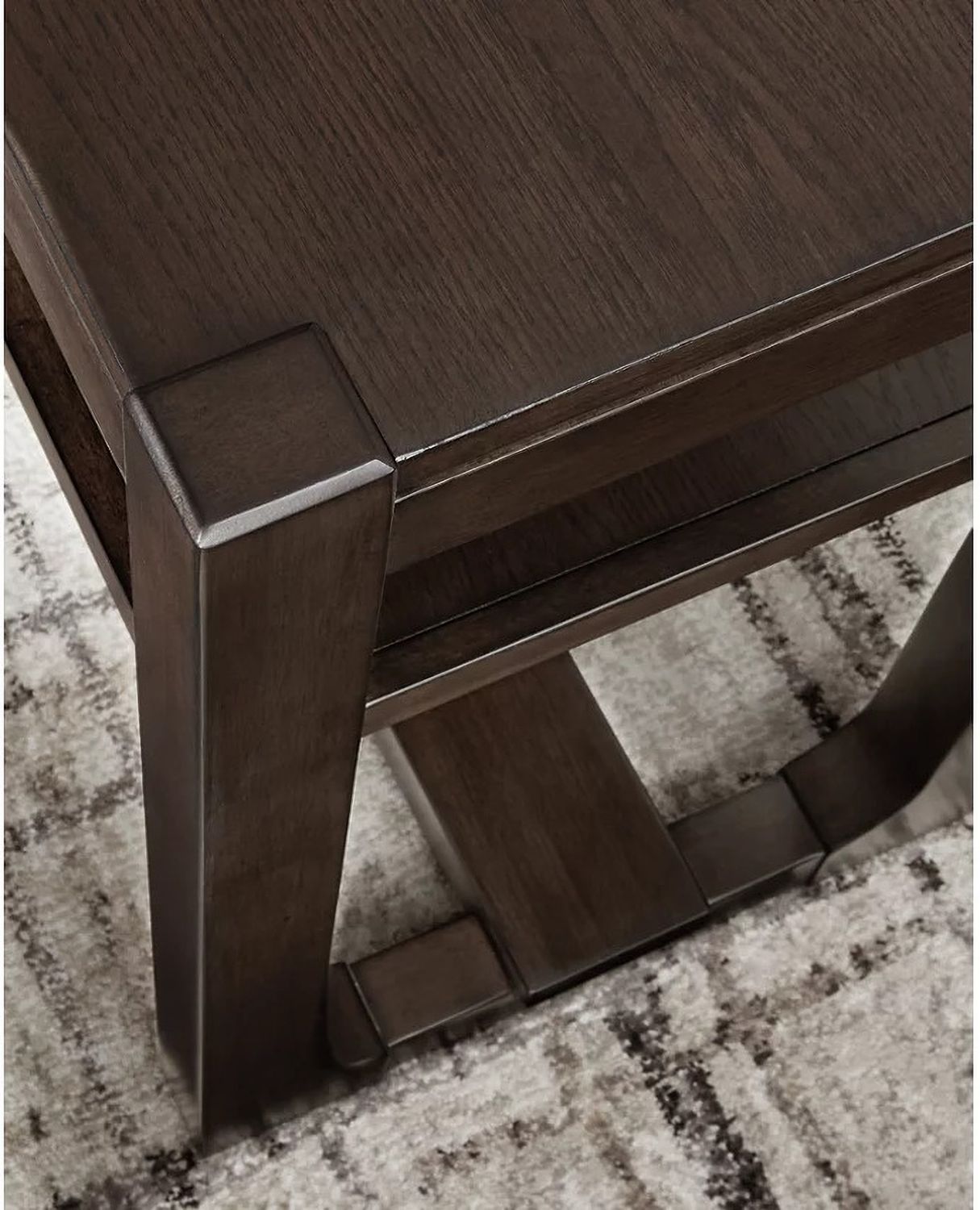 Breckington Sofa Table In Dark Brown T8564