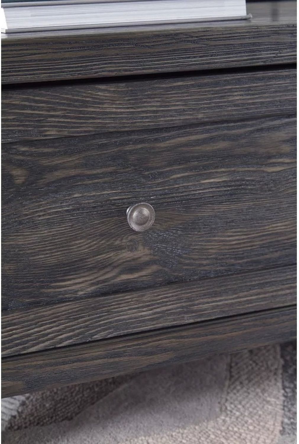 Todoe Dark Gray Lift Top Cocktail Table T9019