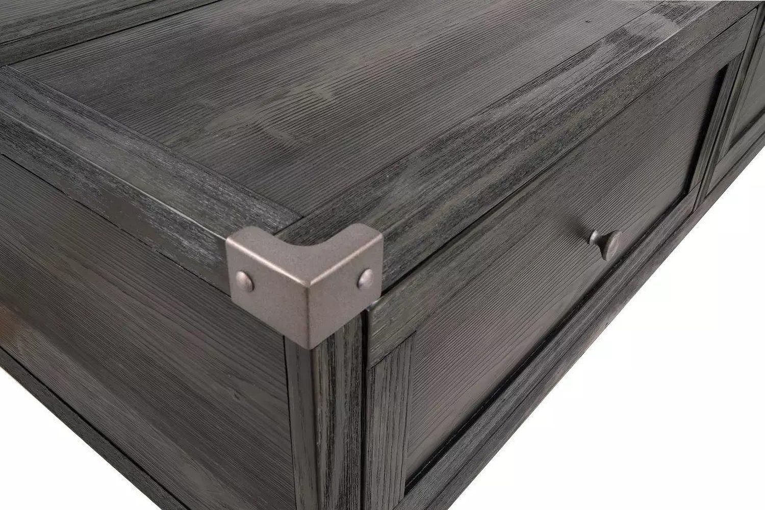 Todoe Dark Gray Lift Top Cocktail Table T9019