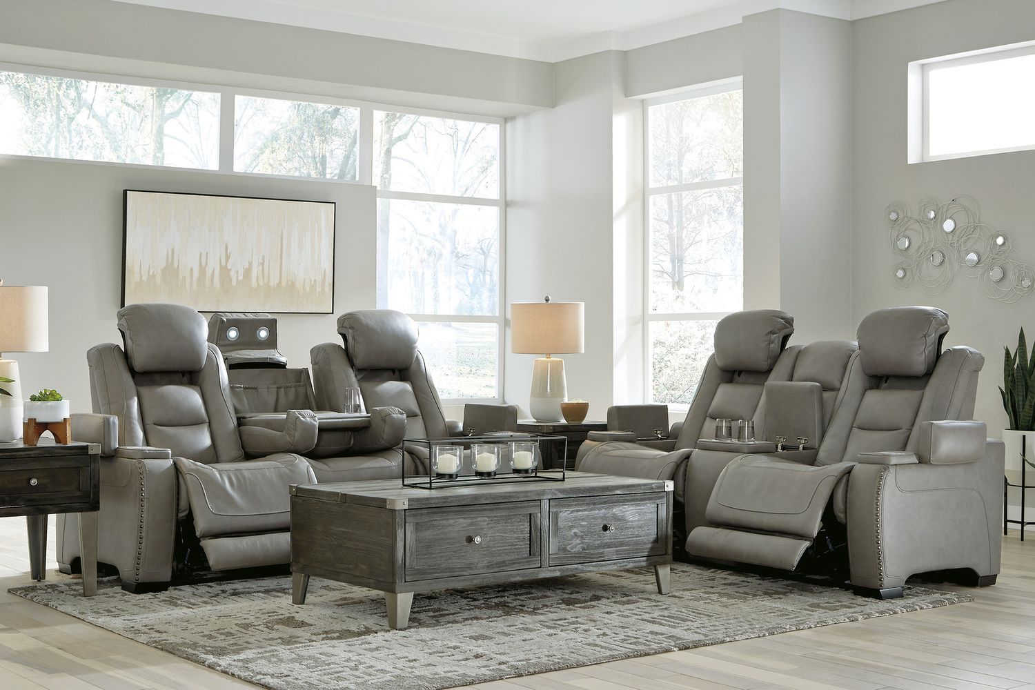 Todoe Dark Gray Lift Top Cocktail Table T9019