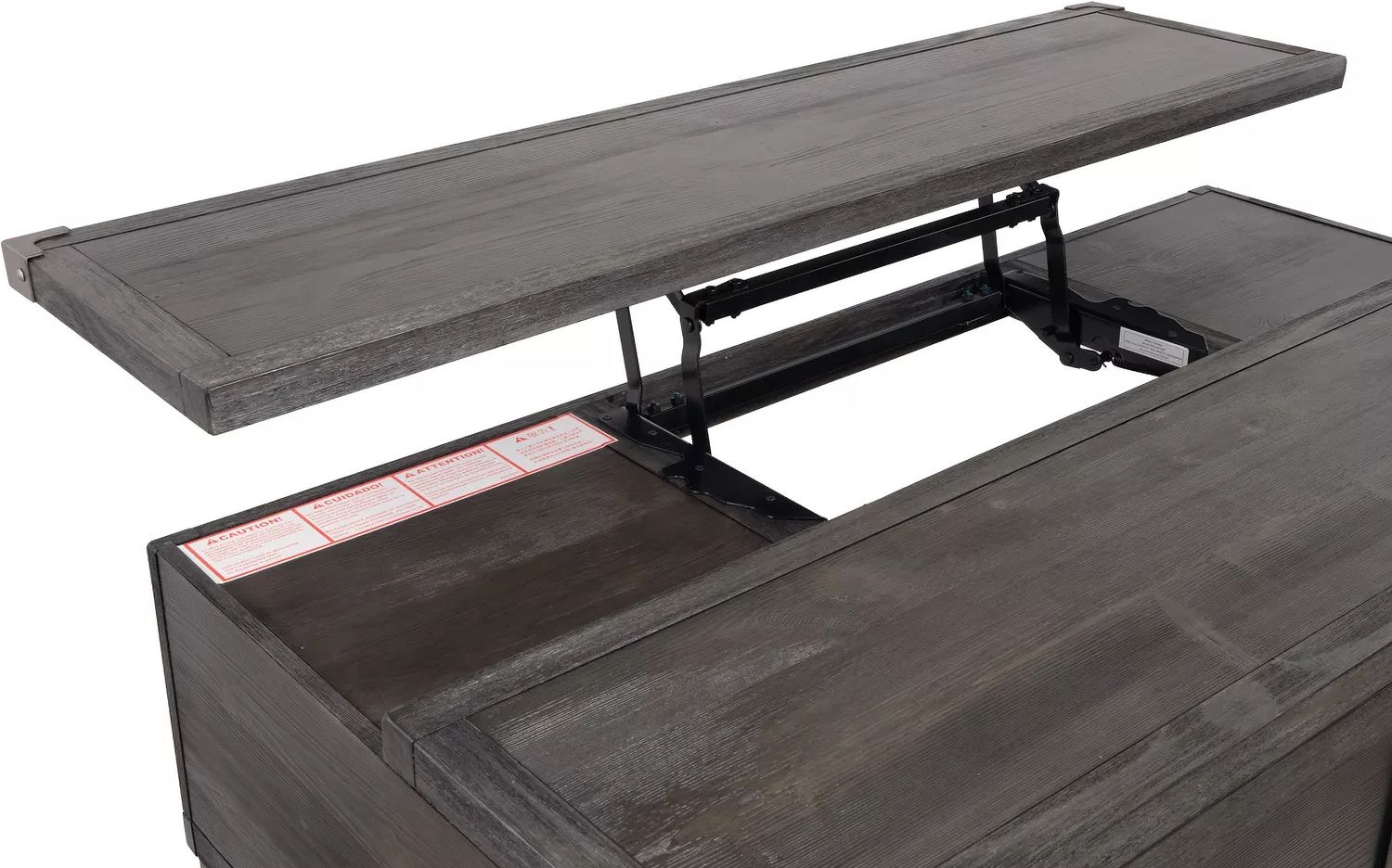 Todoe Dark Gray Lift Top Occasional Table Set T901T1
