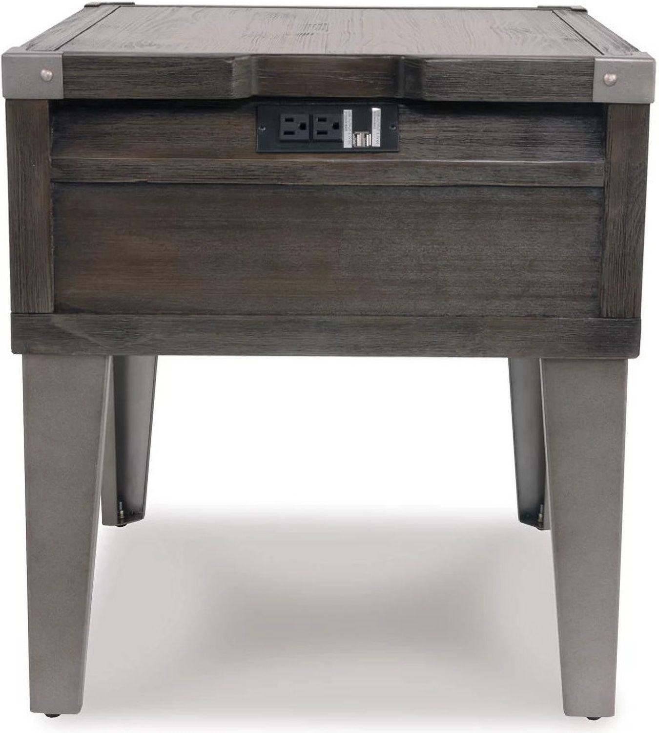 Todoe Dark Gray Lift Top Occasional Table Set T901T1