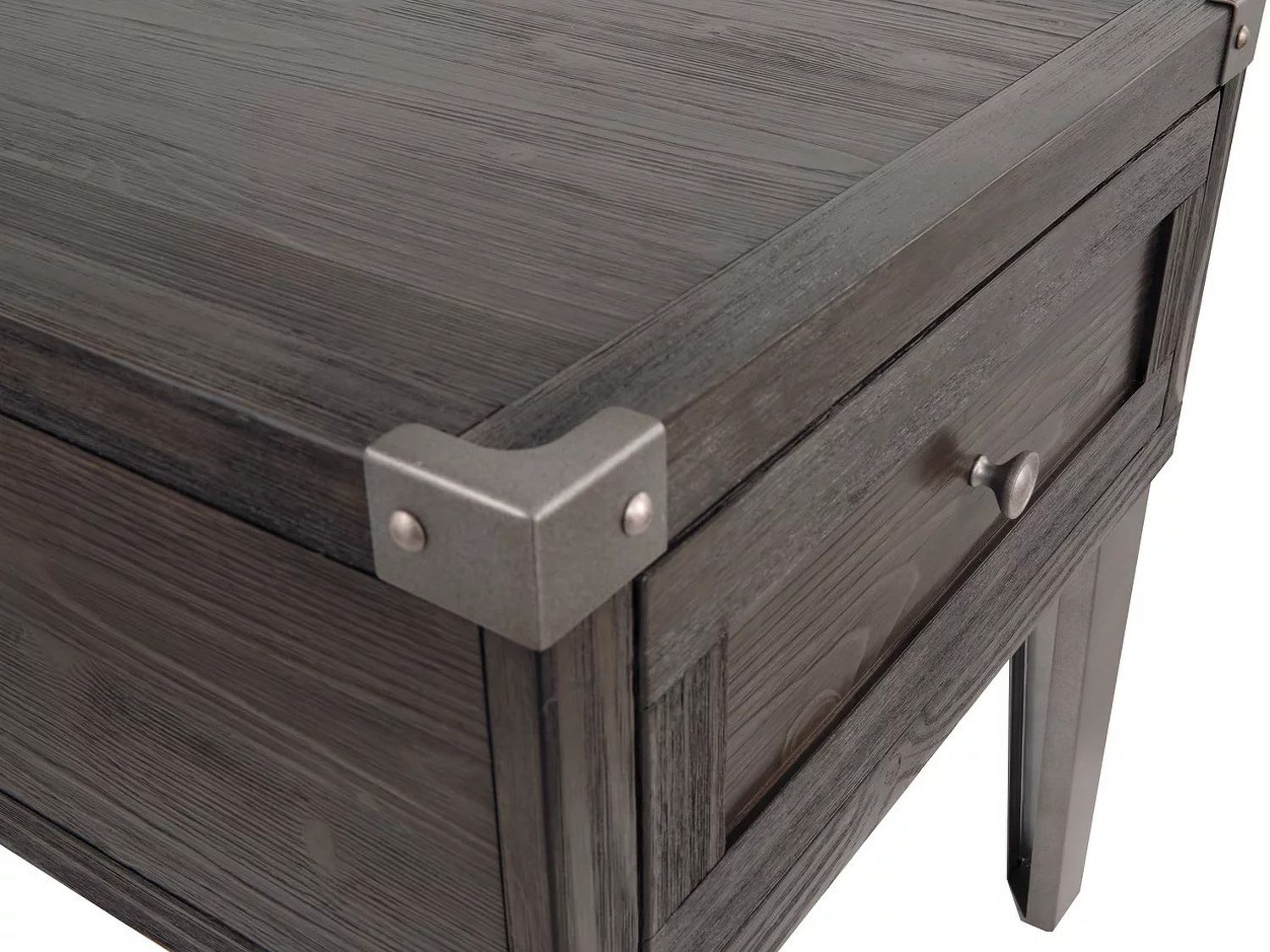 Todoe Dark Gray Lift Top Occasional Table Set T901T1