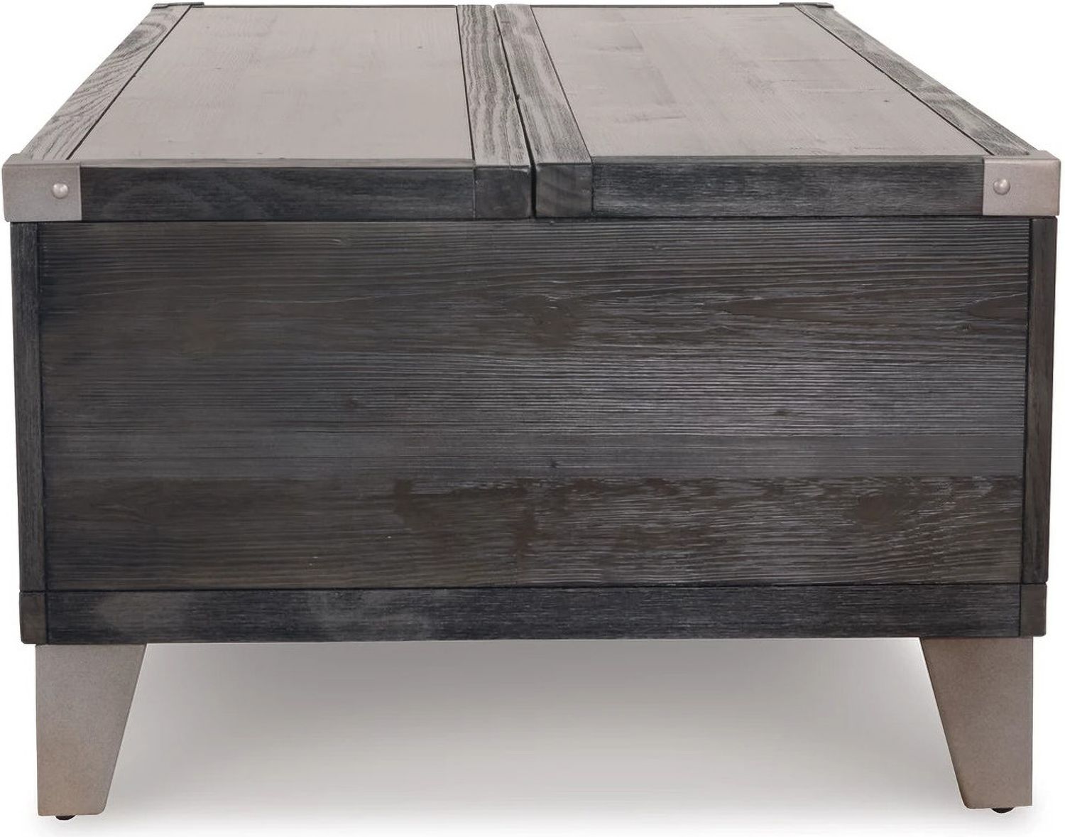 Todoe Dark Gray Lift Top Occasional Table Set T901T1