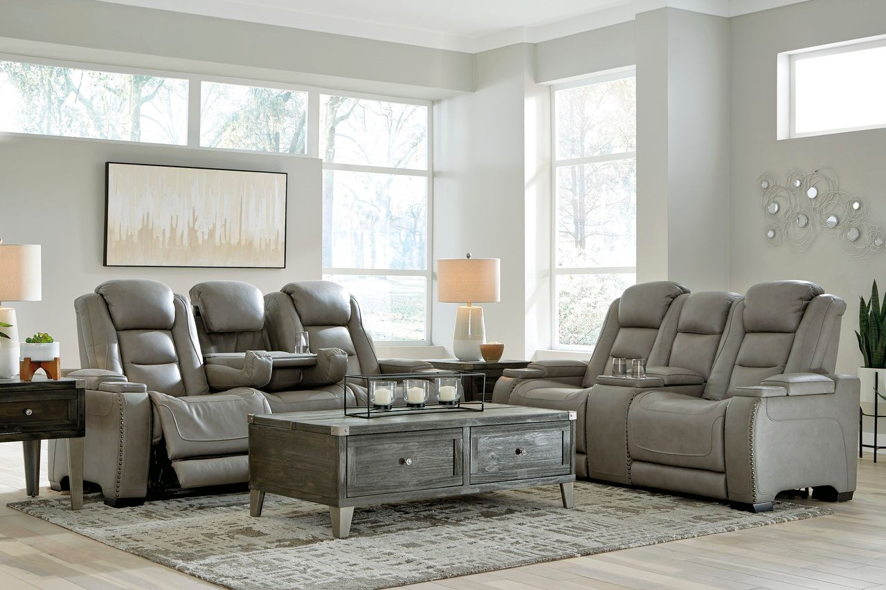Todoe Dark Gray Lift Top Occasional Table Set T901T1