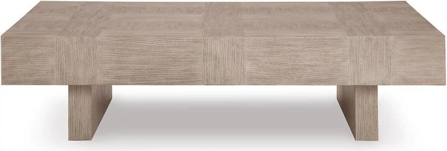 Jorlaina Coffee Table In Light Brown T9221