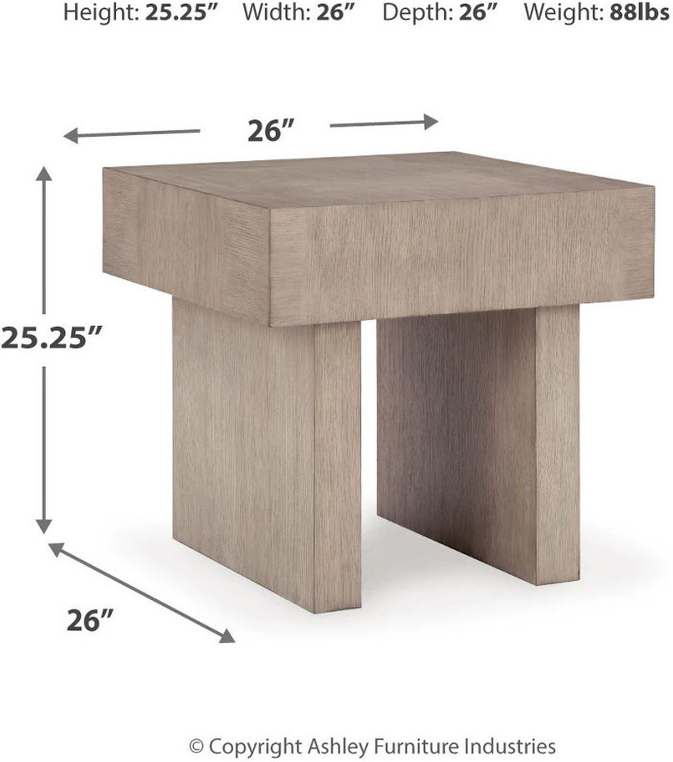 Jorlaina Occasional Table Set In Light Brown T922T1