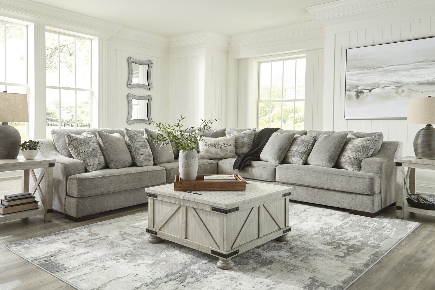 Carynhurst Whitewash Coffee Table T92920