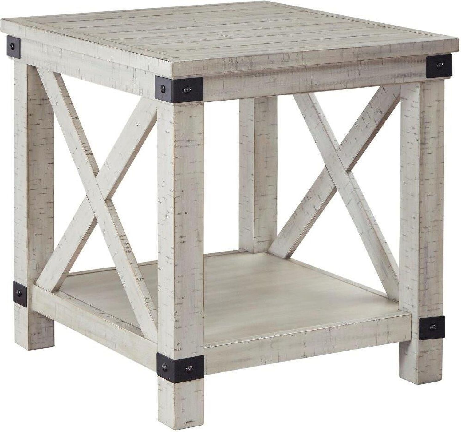 Carynhurst Whitewash End Table T9293
