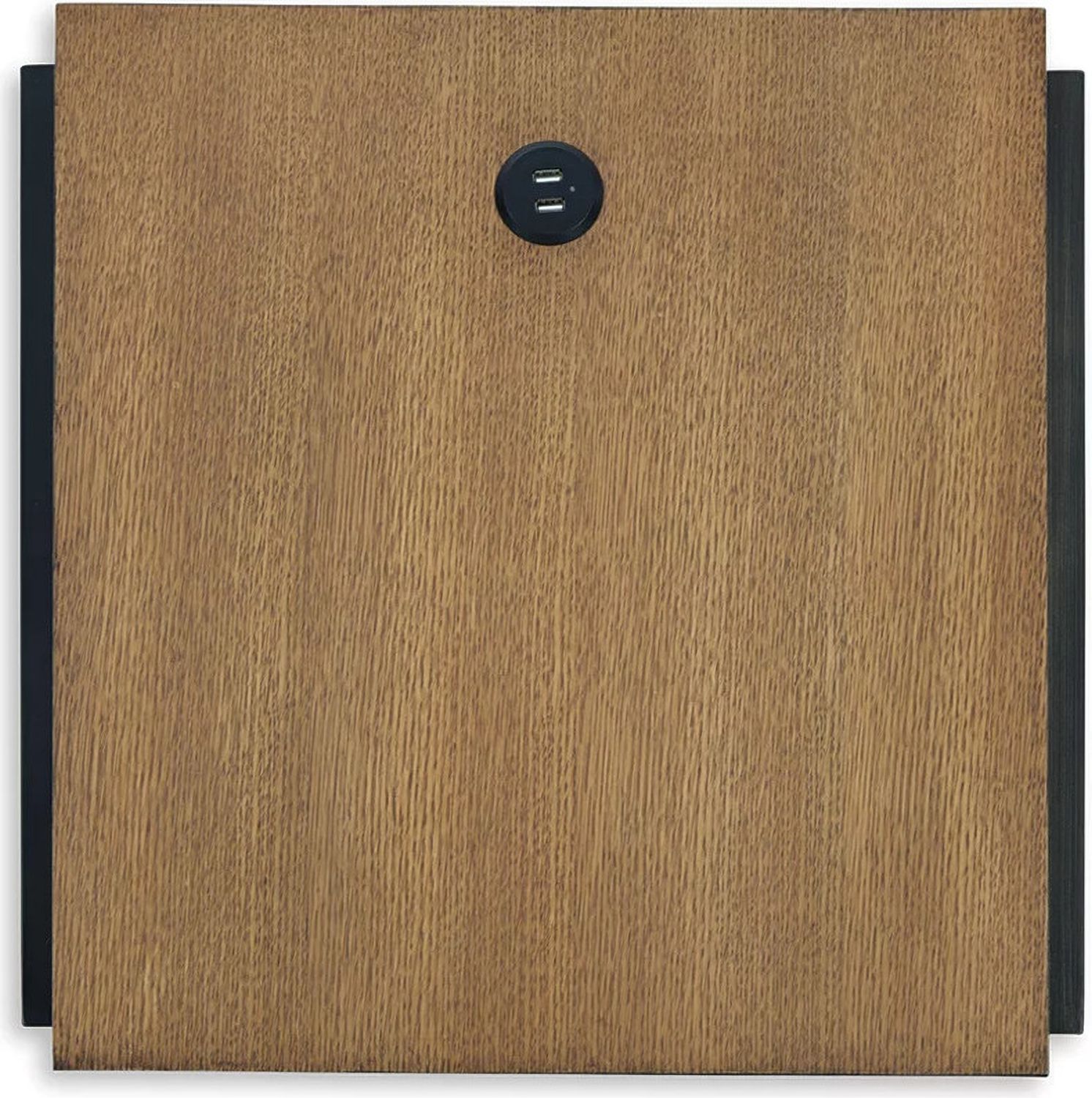 Fridley Brown/Black Rectangular End Table T9643