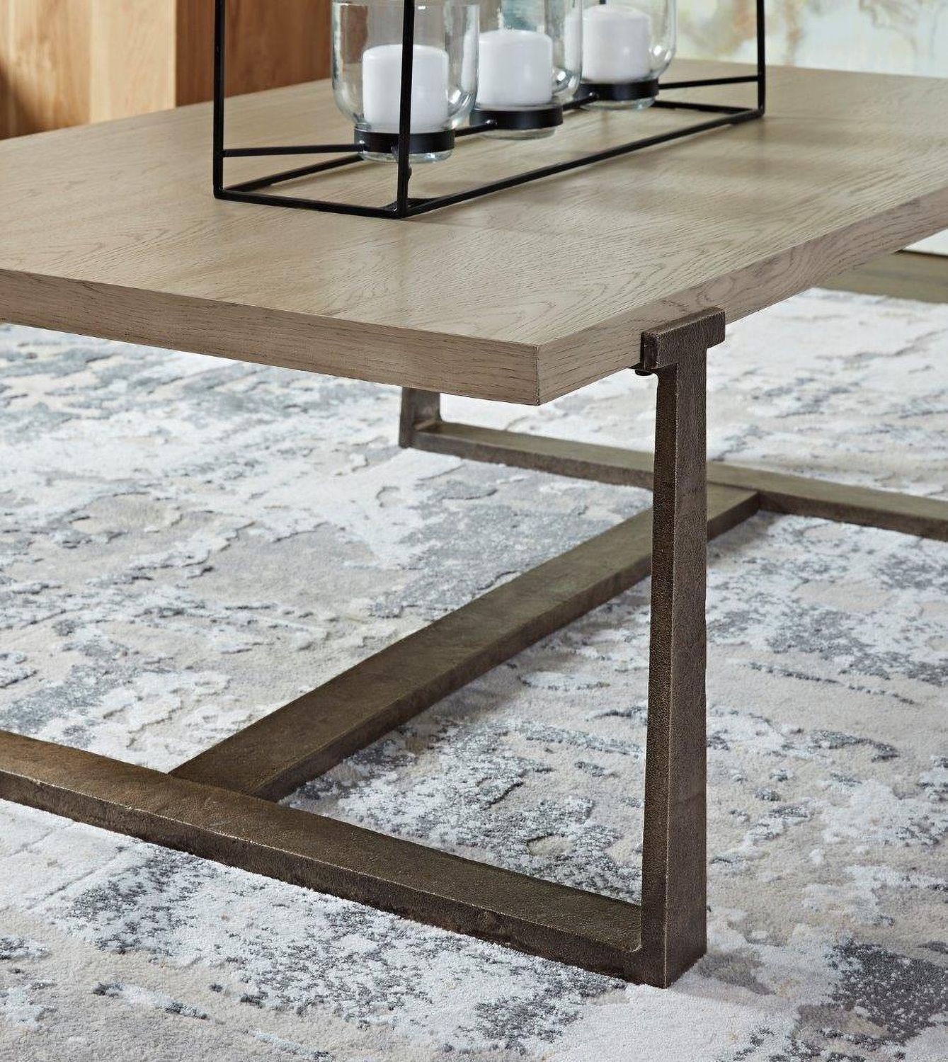 Dalenville Gray 32 Inch Coffee Table T9651
