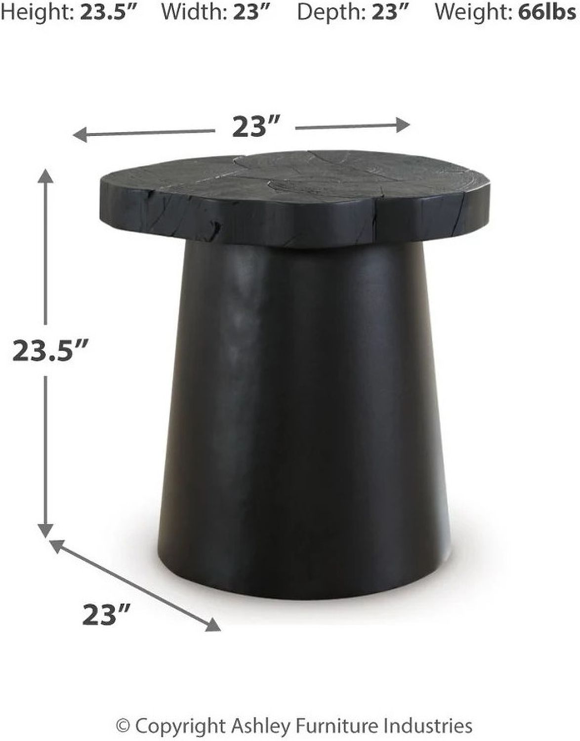 Wimbell Ocassional Table Set In Black T970T1