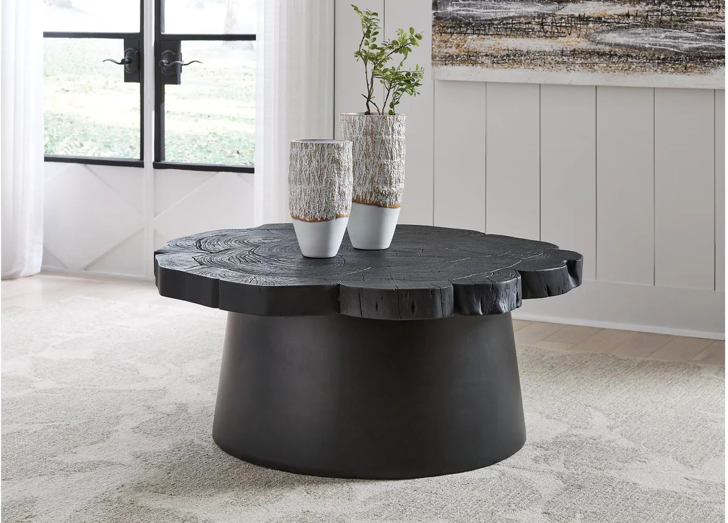 Wimbell Ocassional Table Set In Black T970T1