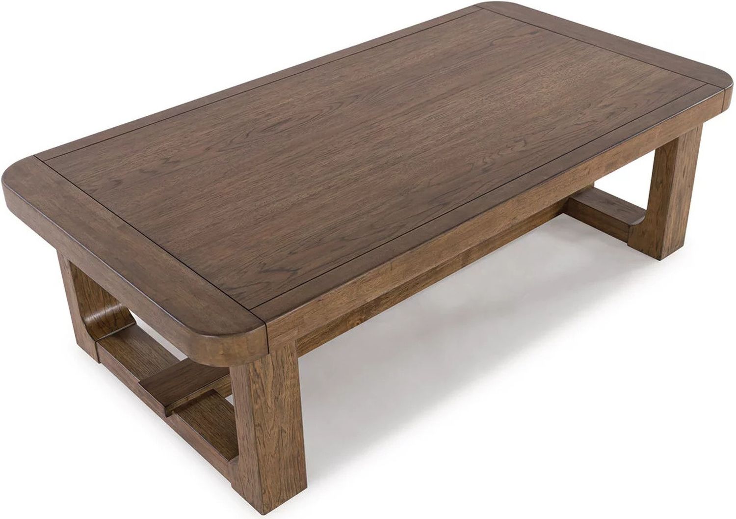 Cabalynn Light Brown Rectangular Cocktail Table T9741