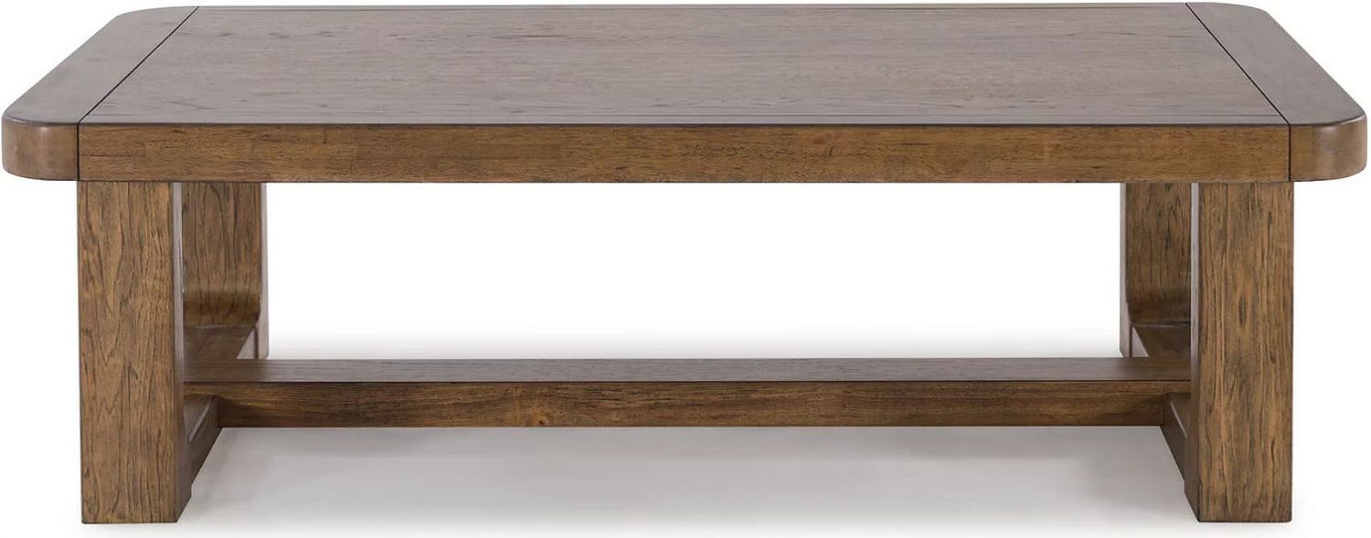 Cabalynn Light Brown Rectangular Cocktail Table T9741