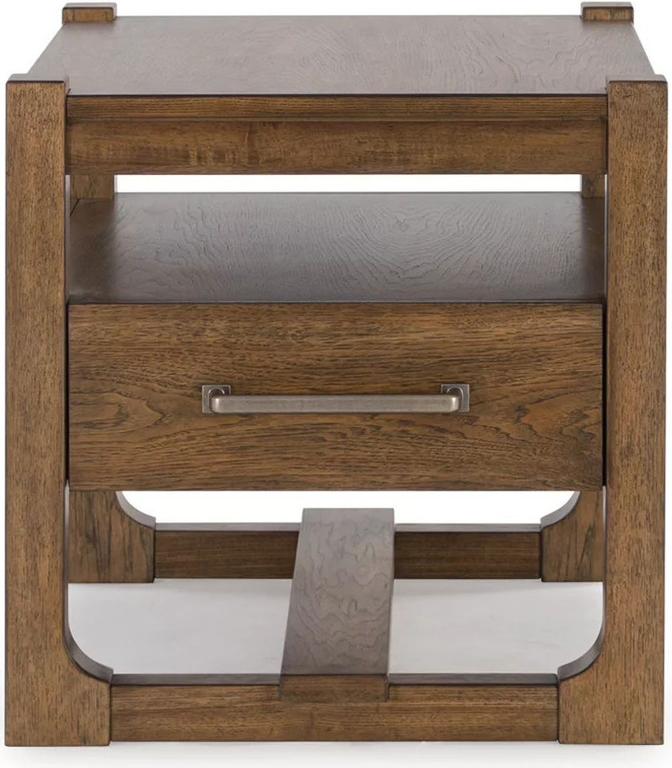 Cabalynn Light Brown Square End Table T9742