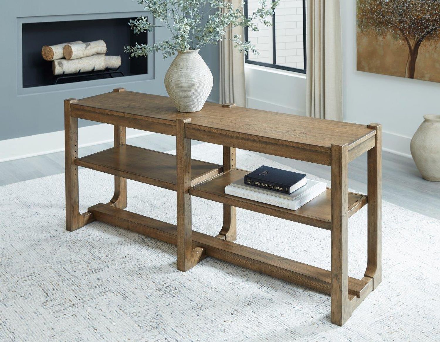 Cabalynn Light Brown Sofa Table T9744