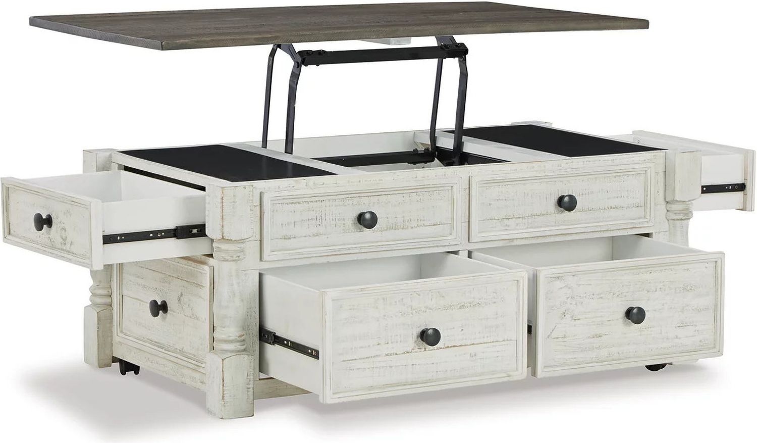 Havalance White/Gray Lift Top Cocktail Table T99420