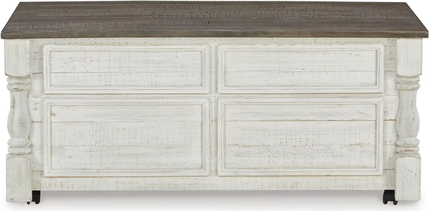 Havalance White/Gray Lift Top Cocktail Table T99420