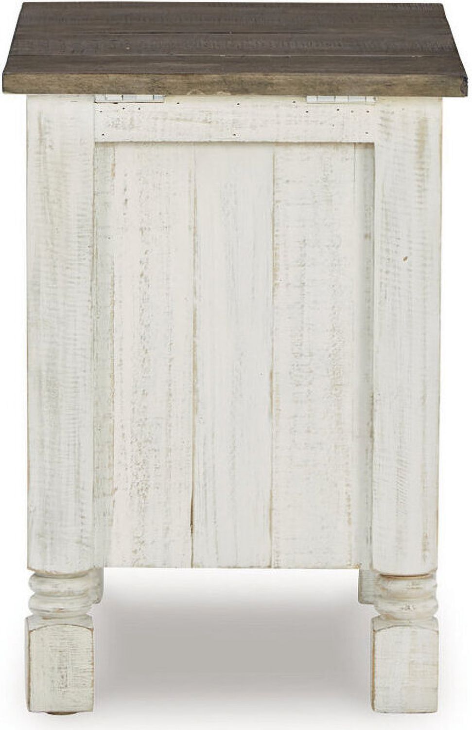 Havalance White/Gray Chair Side End Table T9947