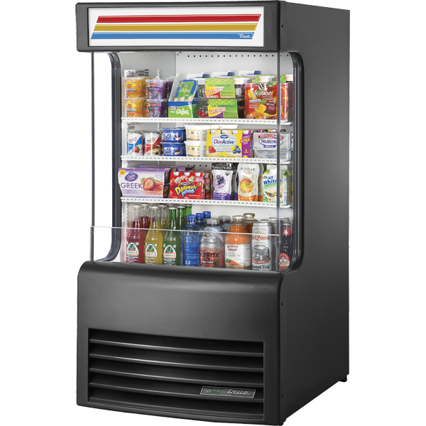 Glass Sided Refrigerator with Hydrocarbon Refrigerant & LED Lighting TAC14GSHCLD