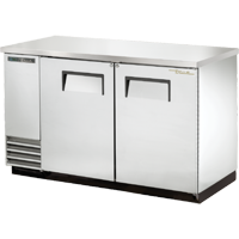 Solid Swing Door Stainless Steel Back Bar Cooler with Hydrocarbon Refrigerant TBB2SHC