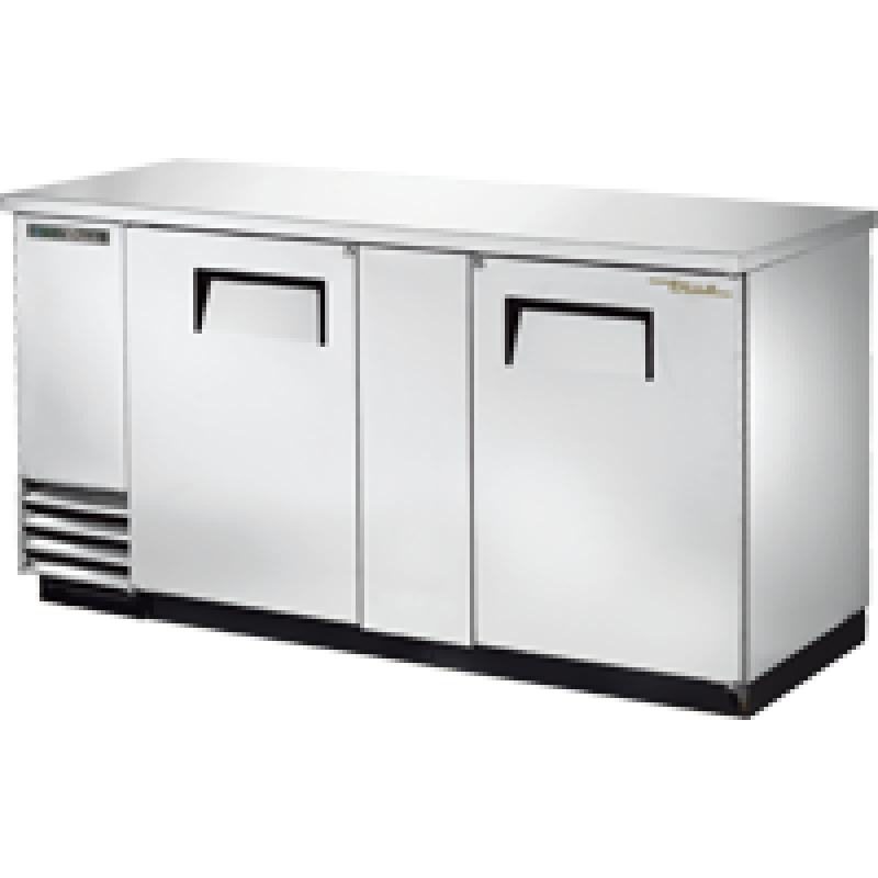 Solid Swing Door Stainless Steel Back Bar Cooler with Hydrocarbon Refrigerant TBB3SHC