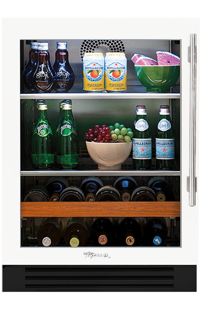 Undercounter Beverage Center, Left Hinged, Matte White TBC24LOGCDSK030H04