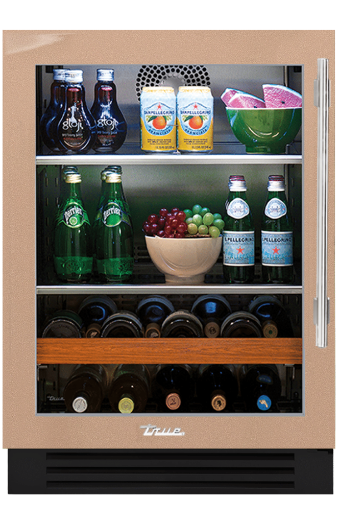 Undercounter Beverage Center, Left Hinged, Champagne TBC24LOGCDSK179H04