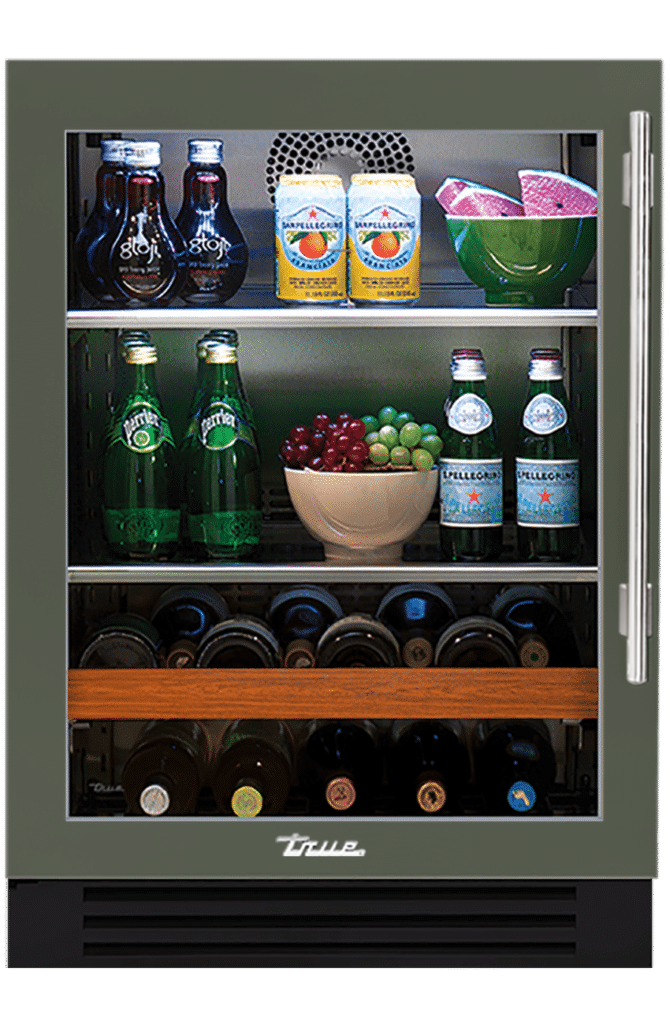 Undercounter Beverage Center, Left Hinged, Olive TBC24LOGCDSK238H04
