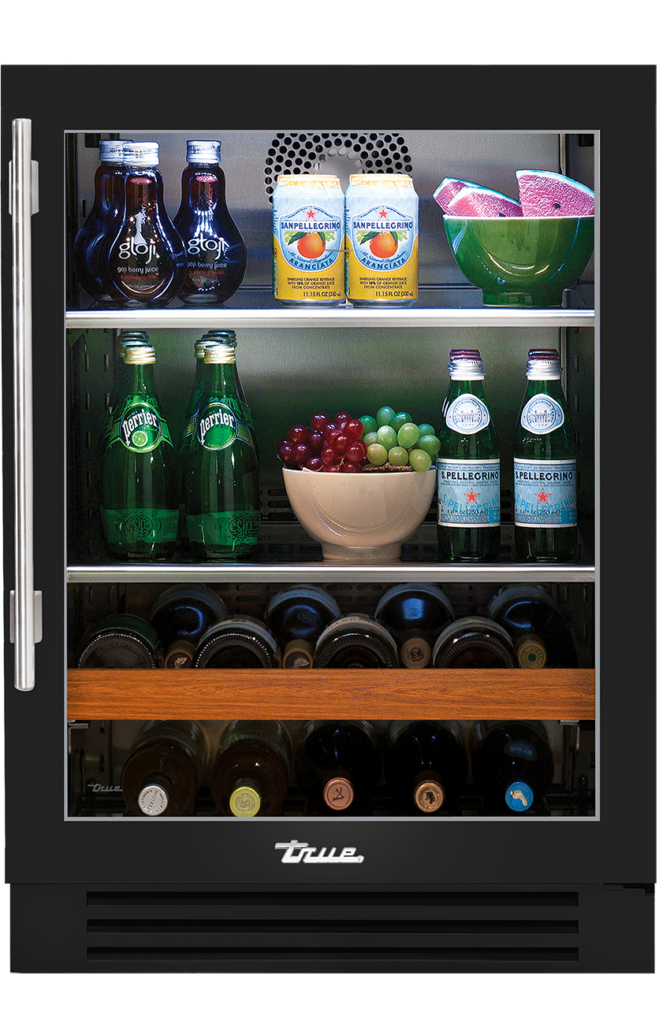 24″ Beverage Center Stainless Glass TBC24RSGC027H08