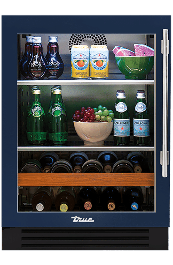 24″ Beverage Center Stainless Glass TBC24RSGC030H02