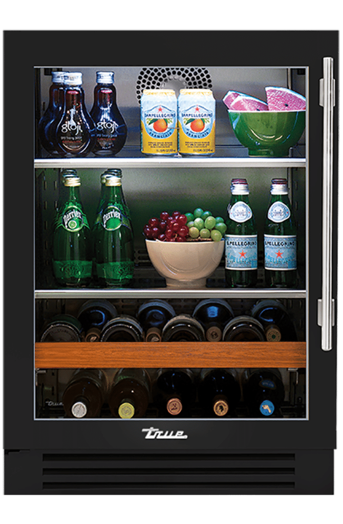 24″ Beverage Center Stainless Glass TBC24RSGC085H05