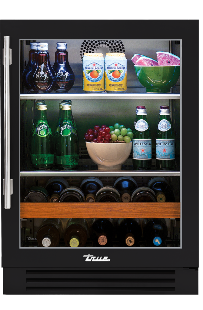 24″ Beverage Center Stainless Glass TBC24RSGC104H05