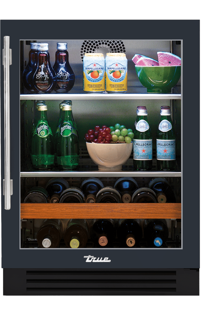 24″ Beverage Center Stainless Glass TBC24RSGC238H04