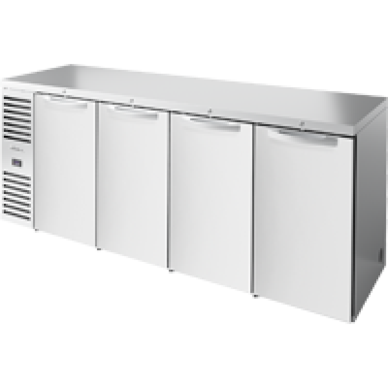 Reach-In Single Zone Refrigerator with Left Side Refrigeration System. Stainless Exterior and Solid Swing Doors TBR92RISZ1LSSSSS1