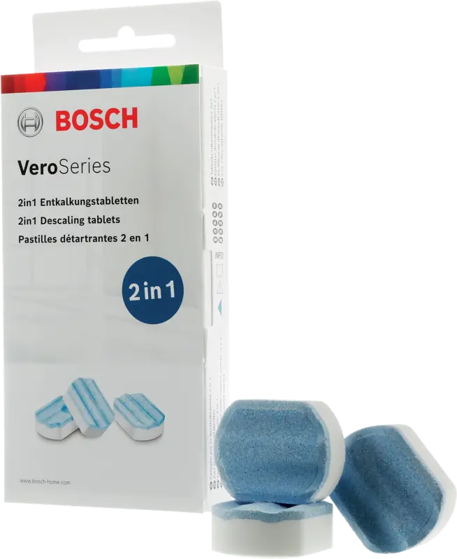 Descaling tablets Descaling tablets for fully automatic coffee machines Bosch 3 x 36g TCZ8002A