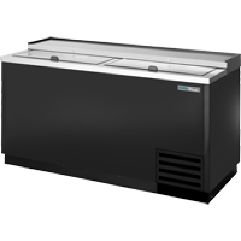 Solid Slide Lid Deep Well Horizontal Bottle Cooler with Hydrocarbon Refrigerant TD6524HC