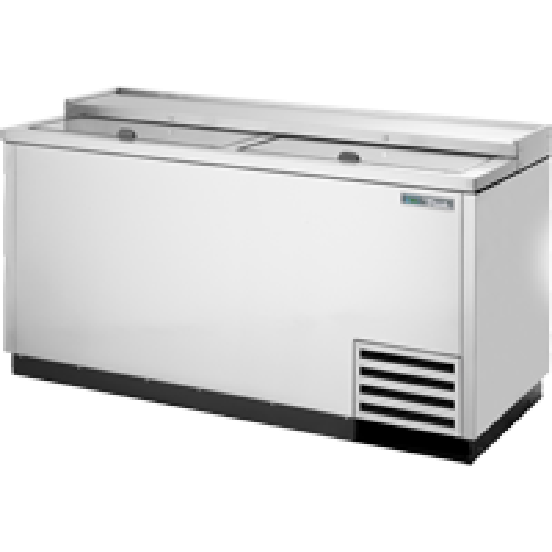 Solid Slide Lid Stainless Steel Deep Well Horizontal Bottle Cooler with Hydrocarbon Refrigerant TD6524SHC